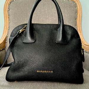 AUTHENTIC BURBERRY BLACK HANDBAG